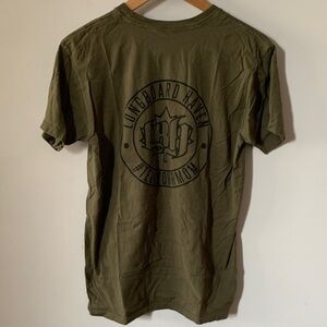 Longboard Haven Olive Graphic Men's T-Shirt